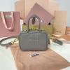 MM5NR036HS-057　ミュウミュウ MIUMIU 2024年最新入荷 マイクロバッグ ハンドバッグ ショルダーバッグ レディース レザー