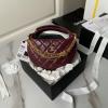 CH4058YJH-GH　シャネル CHANEL 2024年最新入荷 ムーン クラッチバッグ チェーンポーチ ハンドバッグ 手持ちかばん レディース ラムスキン