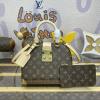 M11114-057　ルイヴィトン LOUISVUITTON 2024年最新入荷 スピーティ トランクバッグ トートバッグ 2way ショルダーバッグ モノグラムキャンパス