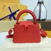 M11798-057　ルイヴィトン LOUISVUITTON 2024年最新入荷 カプシーヌ MINI ハンドバッグ ショルダーバッグ マットトリヨンレザー