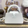 M23956-057　ルイヴィトン LOUISVUITTON 2024年最新入荷 カプシーヌ EW MINI ハンドバッグ ショルダーバッグ マット カーフレザー