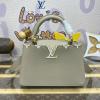 M23331H-057　ルイヴィトン LOUISVUITTON 2024年最新入荷 カプシーヌ MINI ハンドバッグ ショルダーバッグ トリヨンレザー
