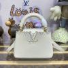 M24567B-057　ルイヴィトン LOUISVUITTON 2024年最新入荷 カプシーヌ MINI ハンドバッグ ショルダーバッグ トリヨンレザー