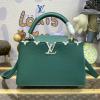 M23766Z-057　ルイヴィトン LOUISVUITTON 2024年最新入荷 カプシーヌ MM ハンドバッグ ショルダーバッグ トリヨンレザー