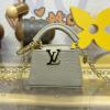 M02132H-057　ルイヴィトン LOUISVUITTON 2024年最新入荷 バッグチャーム マイクロ カプシーヌ チェーン 短財布