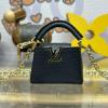 M02132K-057　ルイヴィトン LOUISVUITTON 2024年最新入荷 バッグチャーム マイクロ カプシーヌ チェーン 短財布