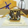 M12221-057　ルイヴィトン LOUISVUITTON 2024年最新入荷 ナノ ノエ ドローストリングバッグ ショルダーバッグ ウィメンズバッグ レディース キャンバス