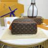 M46765-057　ルイヴィトン LOUISVUITTON 2024年最新入荷 ドップ キット クラッチバッグ ハンドバッグ 洗面具収納 ポーチ