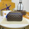 M12642L-057　ルイヴィトン LOUISVUITTON 2024年最新入荷 ドップ キット クラッチバッグ ハンドバッグ 洗面具収納 ポーチ モノグラム マカサー キャンバス