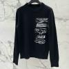 MYCD24040-XG　クリスチャンディオール CHRISTIAN DIOR 2024年秋冬最新入荷 Archives Labels セーター クルーネック ニット ロングスリーブ ウールジャージー ニット