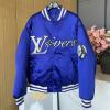WTLV24015-XG　ルイヴィトン LOUISVUITTON 2024年秋冬最新入荷 新作 1AGHT0 LV Versベースボールブルゾン ロングスリーブ ジャケット 