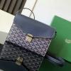 GY8063SL-BX　ゴヤール GOYARD 2024年新色入荷 シープルポーチウォレット ショルダーバッグ レディース ゴヤールディンキャンバス  シュヴロッシュカーフスキン