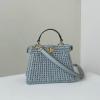 FD8BN355MJQL-168　フェンディ FENDI 2024年最新入荷 ピーカブー ISeeU トートバッグ トップハンドルバッグ ハンドバッグ 2way ショルダーバッグ レディース