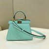 FD8BN355PTL-168　フェンディ FENDI 2024年最新入荷 ピーカブー ISeeU プチ トートバッグ トップハンドルバッグ ハンドバッグ 2way ショルダーバッグ レディース