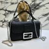 FD8BS017LBK-168　フェンディ FENDI 2024年最新入荷 バゲット ミニ チェーン ショルダーバッグ レディース