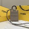FD8BS051PQH-168　フェンディ FENDI 2024年最新入荷 サンシャイン ショッパー ミニ トートバッグ ハンドバッグ トップハンドルバッグ 2way ショルダーバッグ