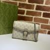 GG401231BMB-057　グッチ GUCCI 2024年最新入荷 ディオニュソス ミニ チェーンウォレット ショルダーバッグ レディース キャンパス レザー