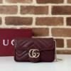 GG476433PJH-057　グッチ GUCCI 2024年最新入荷 GGマーモント ショルダーバッグ フラップバッグ レディース
