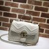 GG498110PBS-057　グッチ GUCCI 2024年最新入荷 GGマーモント トップハンドバッグ トートバッグ 2way ショルダーバッグ レディース