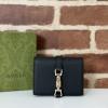 GG645536LBK-057　グッチ GUCCI 2024年最新入荷 ジャッキー 1961 カードケース ウォレット 二つ折り短財布 名刺れ レザー