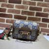 GG658574BLZ-057　グッチ GUCCI 2024年最新入荷 ホースビット 1955 ミニバッグ 斜め掛け ショルダーバッグ フラップバッグ レディース
