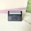 GG701425PBK-057　グッチ GUCCI 2024年最新入荷 GG スプリーム カードケース 名刺入れ キャンパス