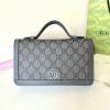 GG751760BHS-057　グッチ GUCCI 2024年最新入荷 ジャンボ GG トラベルドキュメントケース 手持ちウォレット ファスナー長財布 キャンパス