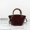 GG805830PJH-057　グッチ GUCCI 2024年最新入荷  バンブー スモール トップハンドル トートバッグ ハンドバッグ 2way ショルダーバッグ レディース