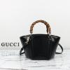 GG805830PBK-057　グッチ GUCCI 2024年最新入荷  バンブー スモール トップハンドル トートバッグ ハンドバッグ 2way ショルダーバッグ レディース