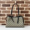 GG815214BXK-057　グッチ GUCCI 2024年最新入荷  GGエンブレム スモール トートバッグ 2way ショルダーバッグ レディース