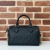 GG815255PBK-057　グッチ GUCCI 2024年最新入荷  GGエンブレム スモール トップハンドルバッグ トートバッグ 2way ショルダーバッグ レディース