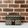 GG816357BKF-057　グッチ GUCCI 2024年最新入荷 GGエンブレム トートバッグ 化粧かばん ショルダーバッグ レディース