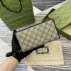 GG821803BXK-057　グッチ GUCCI 2024年最新入荷 GGエンブレム ジップウォレット ファスナー長財布 カード入れ