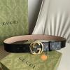 GG233891PJK-057　グッチ GUCCI 2024年最新入荷 ダブル G バックル ベルト 幅4cm