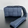 BOV628951PLSL-aj　ボッテガヴェネタ BOTTEGAVENETA 2024年最新入荷 パデッド テック カセット フラップバッグ ショルダーバッグ マグネットクロージャー
