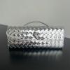 BOV741511PYS-aj　ボッテガヴェネタ BOTTEGAVENETA 2024年最新入荷 ハンドル付き ロング クラッチバッグ イブニングバッグ ウィメンズノットクロージャー 
