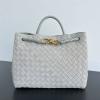 BOV743572RQH-aj　ボッテガヴェネタ BOTTEGAVENETA 2024年最新入荷 ミディアム アンディアーモ トップハンドルバッグ トートバッグ ハンドバッグ