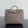 BOV743572PSK-aj　ボッテガヴェネタ BOTTEGAVENETA 2024年最新入荷 ミディアム アンディアーモ トップハンドルバッグ トートバッグ ハンドバッグ