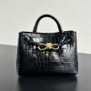 BOV777614EBK-aj　ボッテガヴェネタ BOTTEGAVENETA 2024年最新入荷 ミニ アンディアーモ トップハンドルバッグ トートバッグ ハンドバッグ