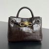 BOV777614ESK-aj　ボッテガヴェネタ BOTTEGAVENETA 2024年最新入荷 ミニ アンディアーモ トップハンドルバッグ トートバッグ ハンドバッグ