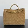 BOV743572RSX-aj　ボッテガヴェネタ BOTTEGAVENETA 2024年最新入荷 ミディアム アンディアーモ トップハンドルバッグ トートバッグ ハンドバッグ