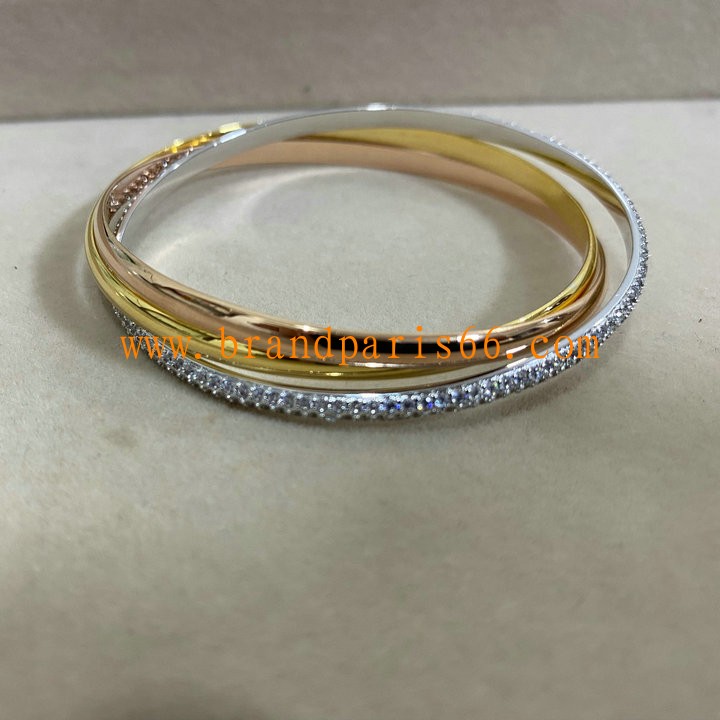 SZCA24006-YXBL　カルティエ CARTIER 2024年最新入荷 トリニティ ブレスレット バングル アクセサリー ジュエリー 