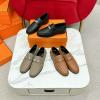 HEJ24007L-26　エルメス HERMES 2024年最新入荷 ローファー レディース フラットシューズ