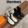 HEJJ24010-26　エルメス HERMES 2024年最新入荷 アンクルブーツ フラットフォーム ショートブーツ カジュアルシューズ レディース