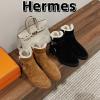 HEJJ24009-26　エルメス HERMES 2024年最新入荷 アンクルブーツ フラットフォーム ショートブーツ カジュアルシューズ レディース