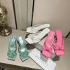 JMCJ24007D-26　ジミーチュー JIMMY CHOO 2024年最新入荷 ローヒール ミュール サンダル ピンヒール レディース スリッパ