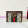 GG813296BKF-057　グッチ GUCCI 2024年最新入荷 カードケース ウォレット 小銭入れ 二つ折り短財布