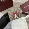 GG818767BXM-057　グッチ GUCCI 2024年最新入荷 キャット ディテール付き GG ミニウォレット 名刺れ カードケース 小銭入れ