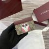 GG818769BMY-057　グッチ GUCCI 2024年最新入荷 オウル ふくろう ディテール GG キーケース 小銭入れ コインケース ジップウォレット 