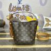 M12925-057　ルイヴィトン LOUISVUITTON 2024年最新入荷 LV TM オール イン BB トートバッグ ハンドバッグ バケットバッグ モノグラム キャンパス